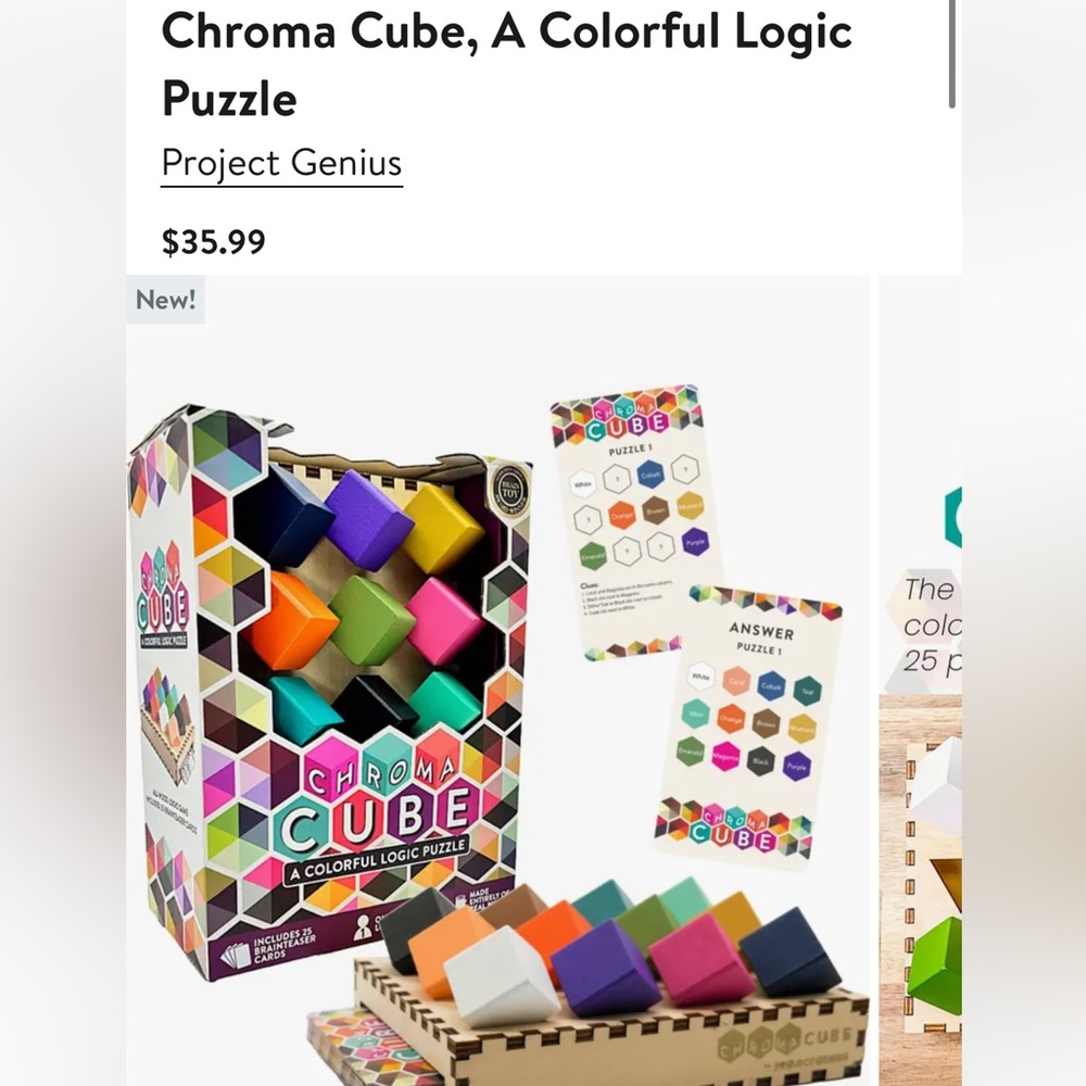 ChromaCube Colorful Puzzle Set - Picture 5 of 7